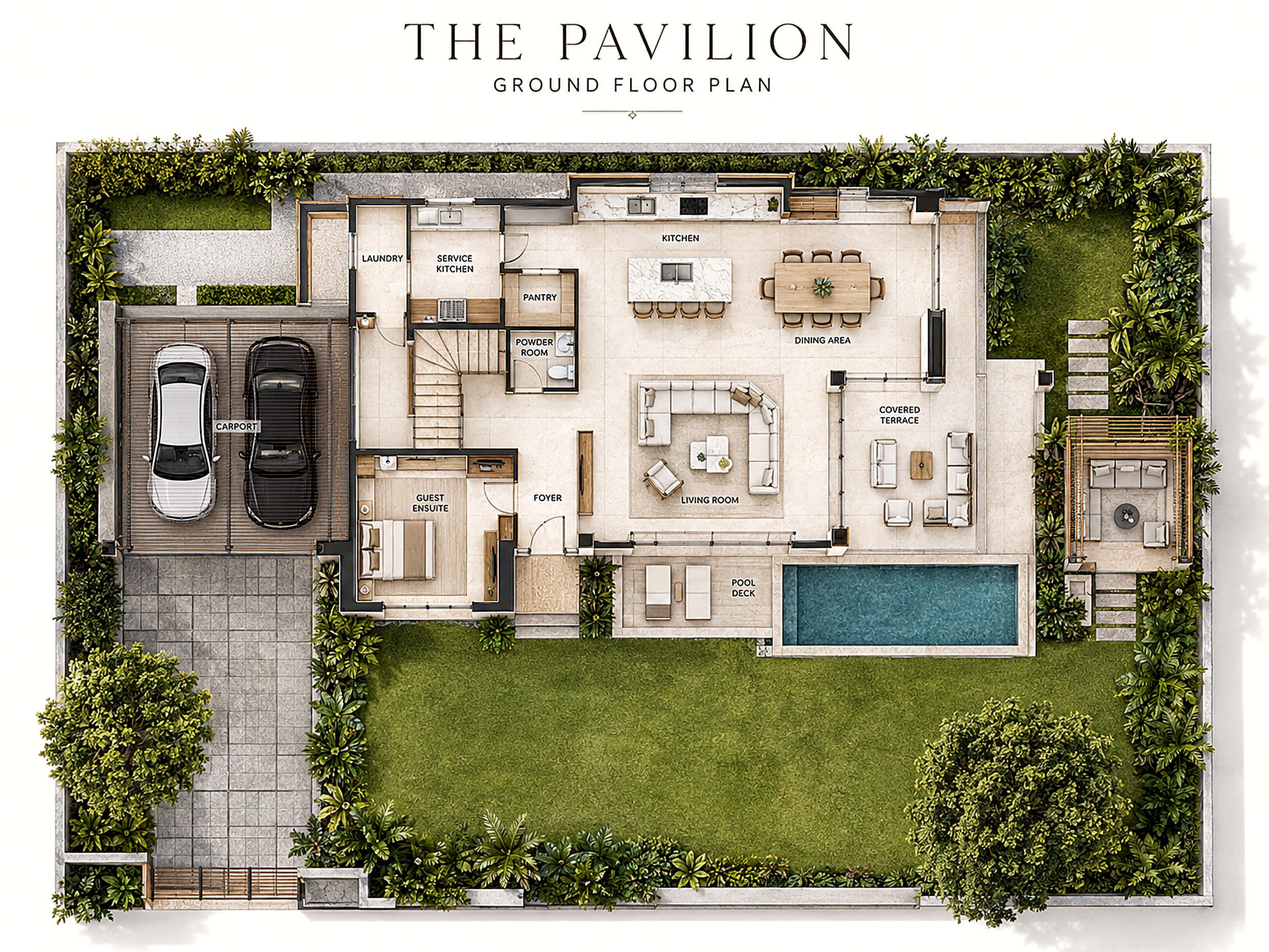 The Pavilion floor plan